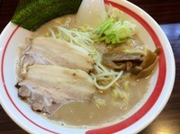 「味噌ラーメン 大盛＋太麺」@ラーメン長山の写真