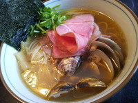 「蛤そば」@中華そば 四つ葉の写真