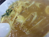 「カレーラーメン」@らーめん ドラごんちの写真