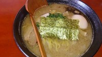 「二代目らあめん＋味玉＋魚粉増し無料」@二代目狼煙 本店 葉隠製麺の写真