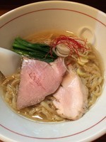 「寒しじみのらーめん 900円」@らーめん かねかつの写真