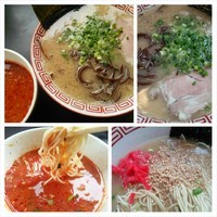 「らーめん＋替え玉＋豚トマト （150227）」@博多長浜らーめん もりやの写真