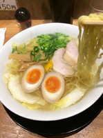 「塩ラーメン大盛り」@塩一の写真