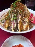 「ニンニクザンマイプレミアム　980円」@千里眼の写真