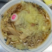 「ワンタンメン￥600円(大盛＋50円)」@中華そば みたかの写真