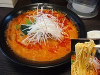 「特製担々麺ライス付き、激辛850円」@まえたんの写真