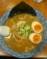 「サンマだし中華【醤油】・味玉」@あらやと麦六の写真