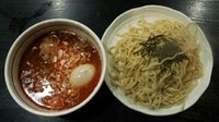 「担々つけ麺(小)(あつもり)＋味つけ卵」@桃天花の写真