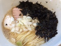 「背脂中華そば(680円)」@麺屋 鶴若の写真