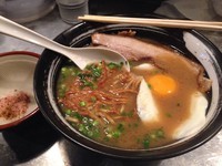 「目玉焼麺」@焼麺 劔の写真