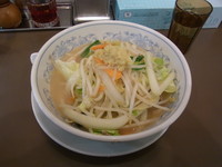 「ハーフサイズ 毎日野菜たんめん 630円」@たんめん専門店 百菜の写真