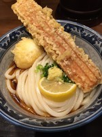 「ちく玉天ぶっかけ」@難波千日前 釜たけうどん 八重洲北口店の写真