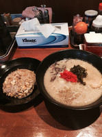 「ランチ らあめん＋炒飯」@麺屋 いちの写真