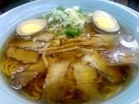 「ダブルチャーシューメン(1000円)」@名代らーめん 航海屋 新宿店の写真