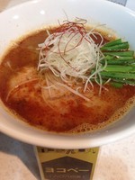 「辛塩らーめん　８００円」@ラーメン星印の写真