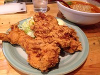 「四川ラーメン￥５００　+　からじろう￥５００」@都飯店 本店の写真