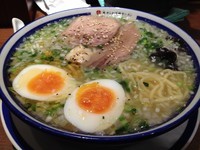 「タン増し玉子 (牛タン2枚、玉子) 1,100円」@仙台牛タンねぎ塩ラーメン 㐂蔵の写真