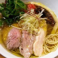 「【限定】ポルチーニと鶏の塩らーめん」@麺庵 小島流の写真