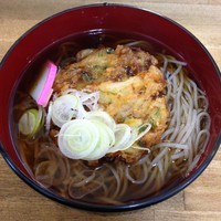 「かき揚げ(¥360)」@立ち喰いそば 松月庵の写真