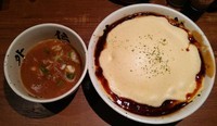 「【限定】 オムつけ麺：1000円」@麺屋武蔵 武骨外伝の写真