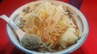 「小ラーメン 味薄め 油少なめ ニンニク たまねぎ 煮干し」@麺屋 桐龍の写真