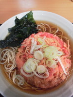 「紅生姜天\400」@名代 富士そば 上野店の写真