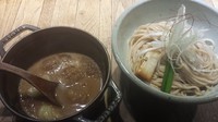 「もつつけ麺1.5玉　900円」@和醸良麺 すがりの写真