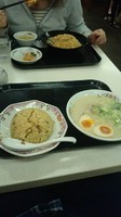 「ラーメンセット(牛骨)」@餃子の王将 甲府国母店の写真