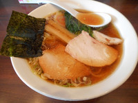 「手打ち中華そば」@白河手打中華 賀乃屋の写真