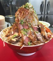 「【5周年限定】ニンニクザンマイプレミアム（980円）」@千里眼の写真