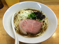 「煮干そば  黒」@煮干中華ソバ イチカワの写真