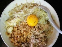 「汁なし麺」@麺とび六方の写真