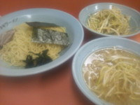 「ネギつけチャーシューメン（大盛り）＋ネギ増し」@ラーメンショップ 高鍋本店の写真