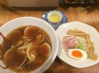 「活ハマグリDX  780円」@麺＆cafe Coi.Coi.の写真