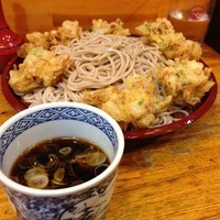 「もりかき揚げ（￥470）」@歌舞伎そばの写真