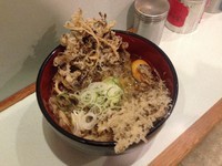 「まいたけ天玉そば」@おくとねの写真