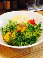 「カレー汁なし担々麺＋チーズ＋ネギ増＋ライス」@汁なし担々麺 麻沙羅の写真