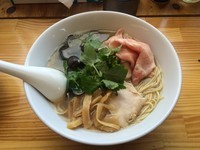 「しじみそば＋いわし丼」@中華そば よしかわの写真