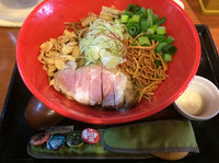 「まぜそば＋にんにくマヨ」@ジャンクストーリー 本店の写真