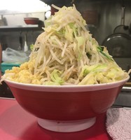 「大ラ－メン （780円）+生姜（50円）」@ラーメン英二の写真