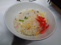 「本日のランチ タンメン+餃子+半チャーハン=750円」@精龍軒の写真