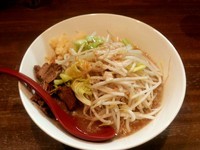 「｢ラーメン＋学割大盛 ニンニクアブラカラメ｣ 690＋0円」@ラーメンアキラの写真