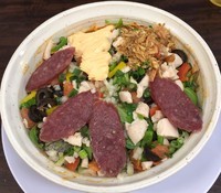 「混ぜピザ 830円」@丸直の写真