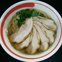 「【限定】いりこそば(肉増し)　９５０円」@自家製麺SHINの写真