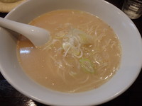 「白湯湯麺(500円)」@麺工房HIRAMAの写真