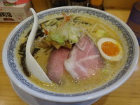 「らいふの味噌800円+大盛100円」@らーめんらいふの写真