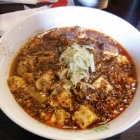 「<期間限定>陳麻婆豆腐の中華そば800円＋白飯100円」@中華蕎麦 瑞山（ZUIZAN）の写真