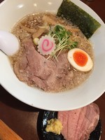 「【夜限定】カマスの中華そば￥830」@UNDER GROUND RAMENの写真