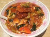 「肉スタミナ冷やしメン」@ラーメン 現代の写真