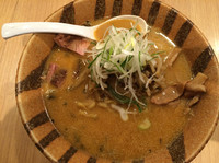 「濃厚味噌ラーメン」@さっぽろ 火武偉 恵比寿店の写真